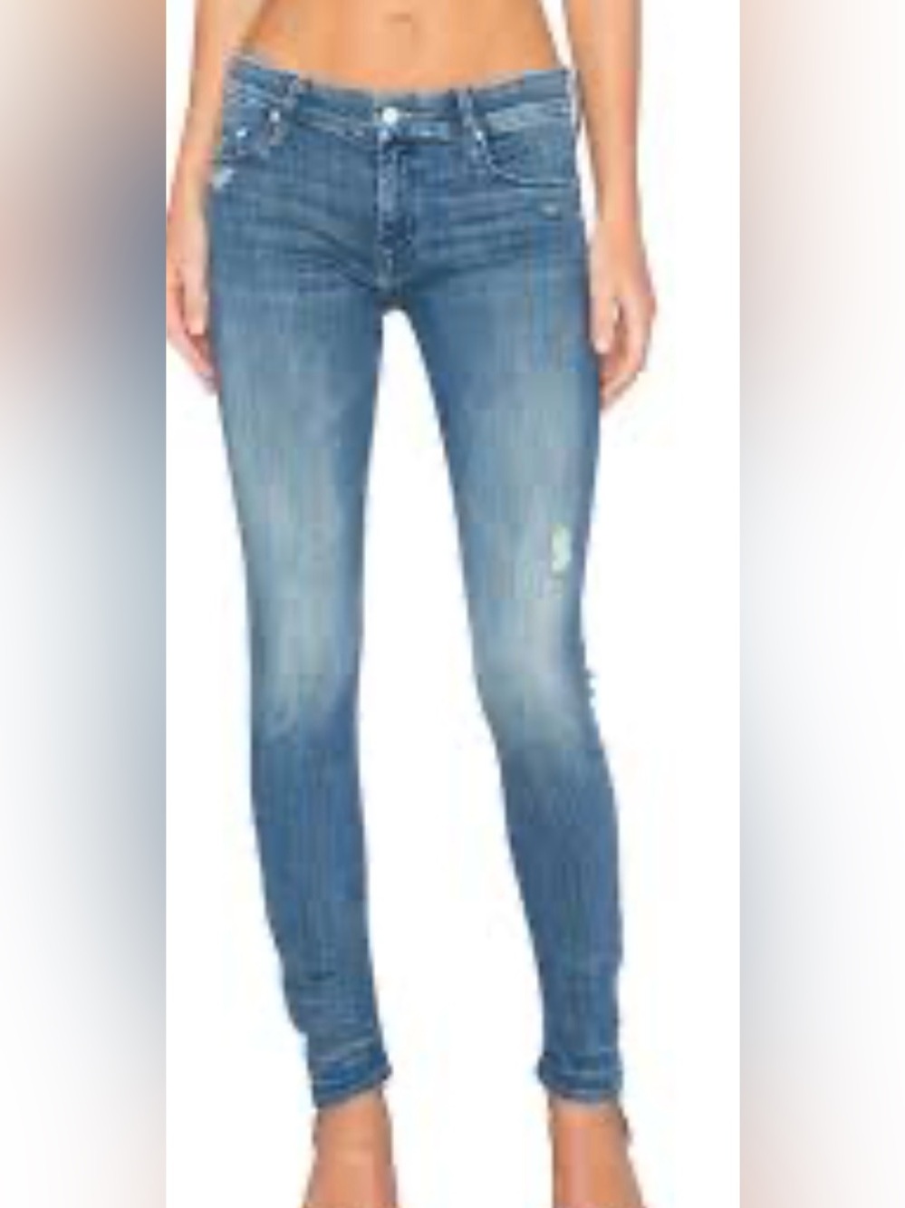 MOTHER The Looker Graffitigirl skinny jeans. Women size 25